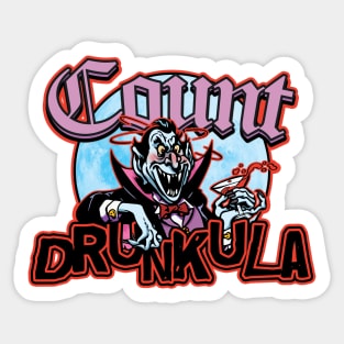 Count Drunkula Sticker